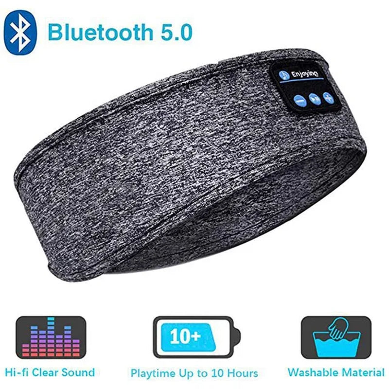 SoftFit Elastic Sports and Sleep Headband with Wireless Audio